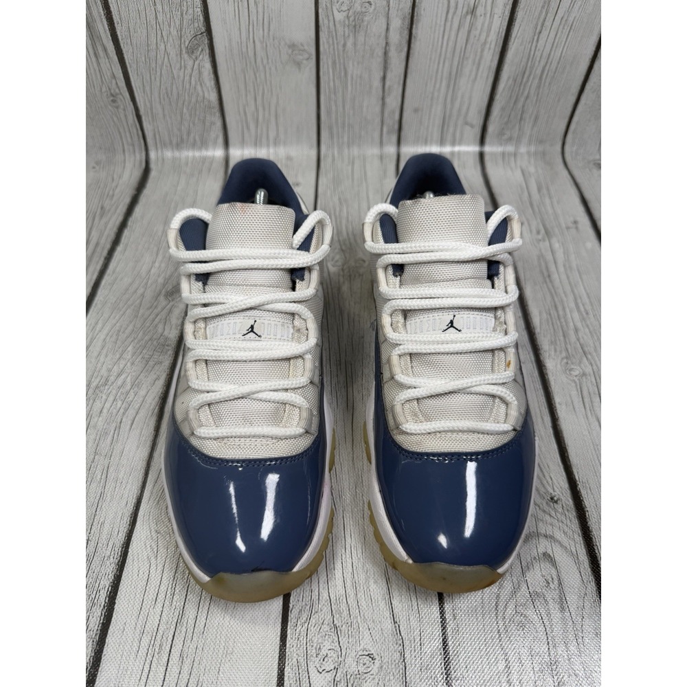 Jordan 11 Retro Low Legend Blue White Men's Size 8.5 Sneaker FV5104-104 No Box